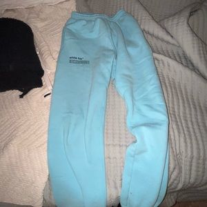 White fox sweatpants